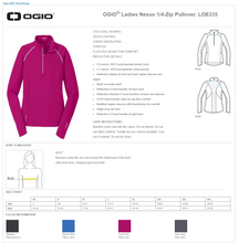 Load image into Gallery viewer, OGIO Women's Nexus ¼ Zip Performance Shirt