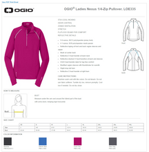 Load image into Gallery viewer, OGIO Women&#39;s Nexus ¼ Zip Performance Shirt
