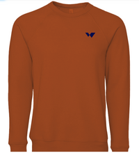 Load image into Gallery viewer, Whiteboard Federal Autumn Orange- Unisex Sponge Fleece Crew Neck Sweatshirt
