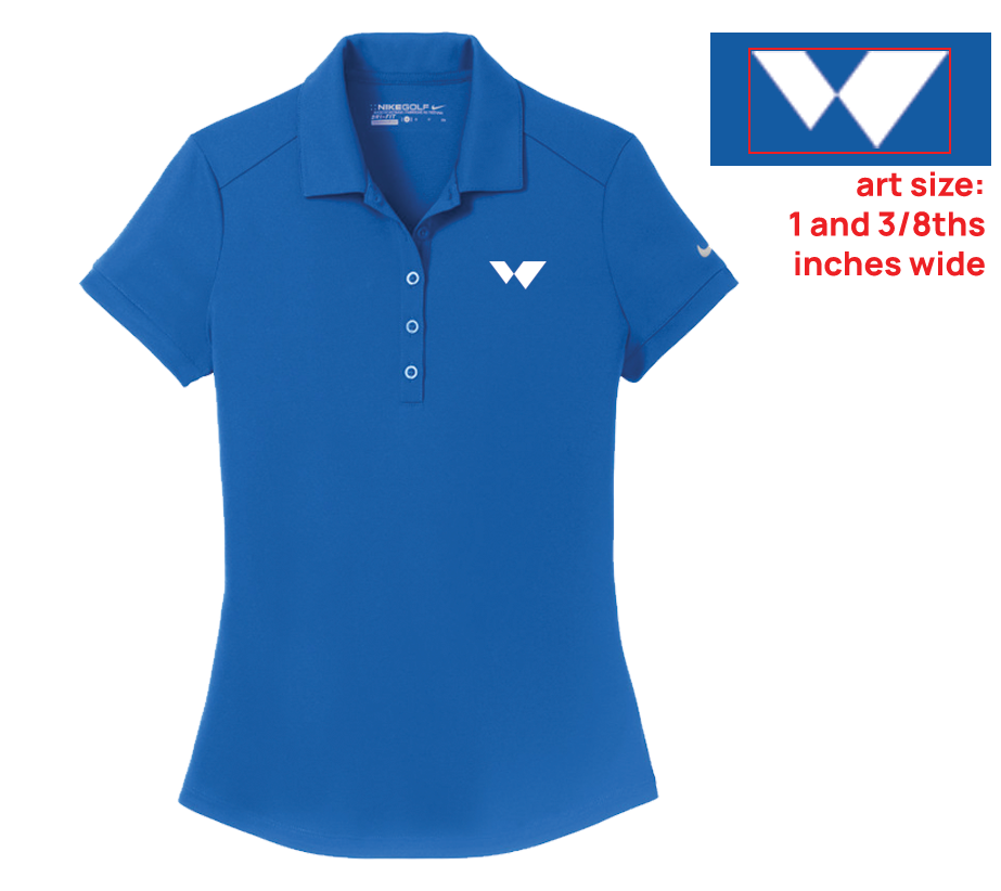 Nike Players Polo - Women's (Blue)